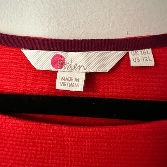 Boden Anita Ottoman 3/4 Sleeves Tunic Dress, US 12L - Picture 6 of 8